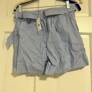 jcrew factory NWT paper bag shorts
